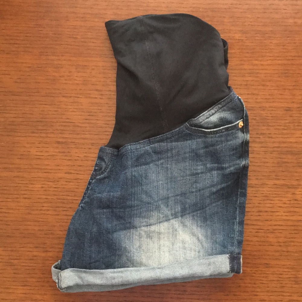 Maternity Jean Shorts